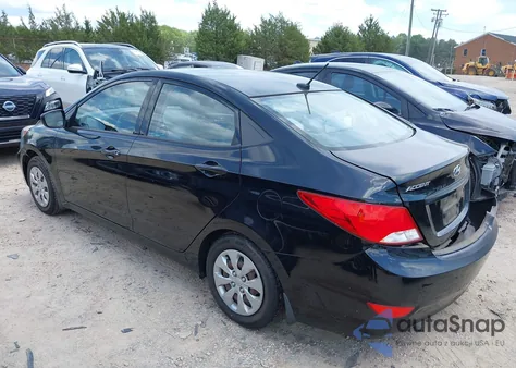 2016 Hyundai Accent Se z USA, uszkodzony, nr VIN KMHCT4AE7GU986647